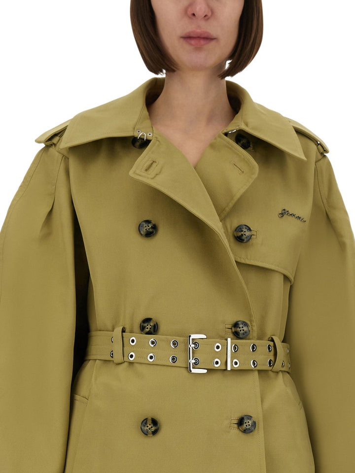 Ganni Trench e Impermeabili - Beige | Wanan Luxury