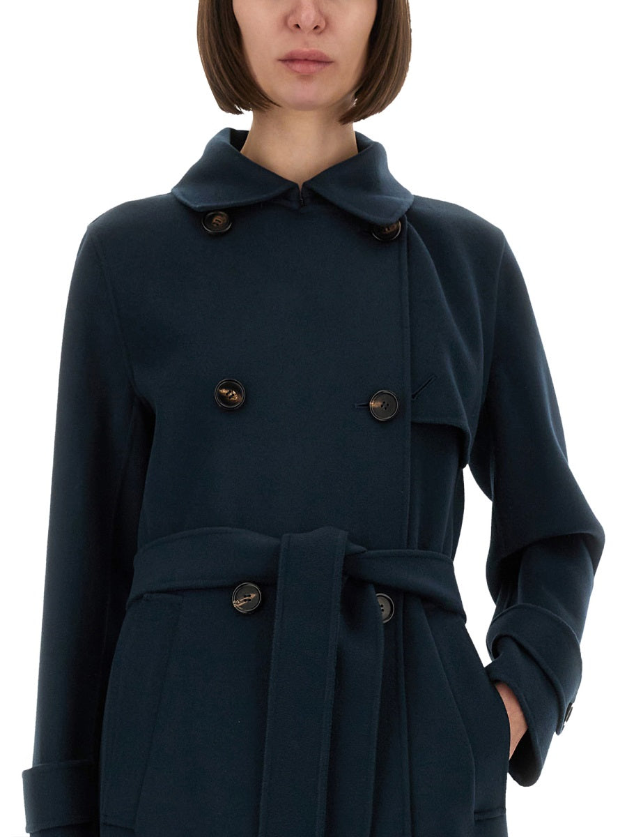 S Max Mara Trench e Impermeabili - Blu | Wanan Luxury