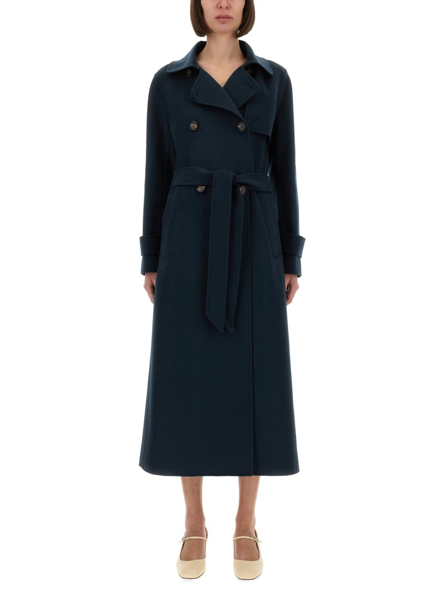 S Max Mara Trench e Impermeabili - Blu | Wanan Luxury