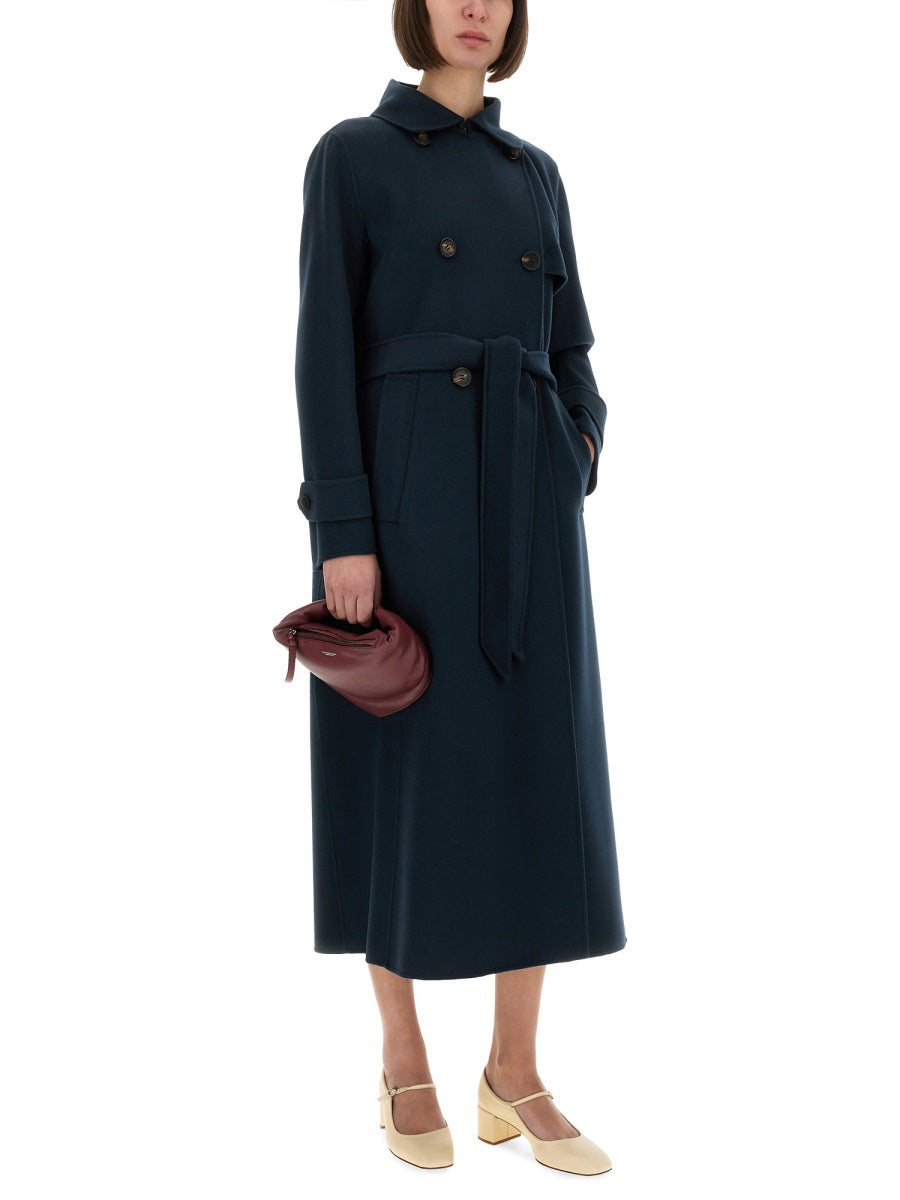S Max Mara Trench e Impermeabili - Blu | Wanan Luxury