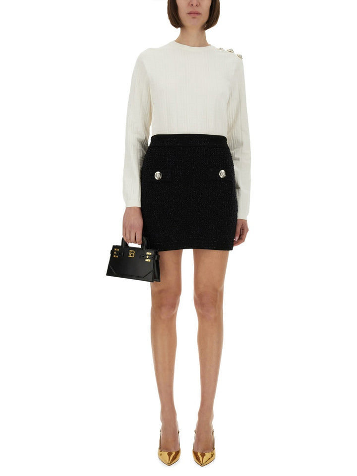 Balmain Maglioni - Bianco | Wanan Luxury