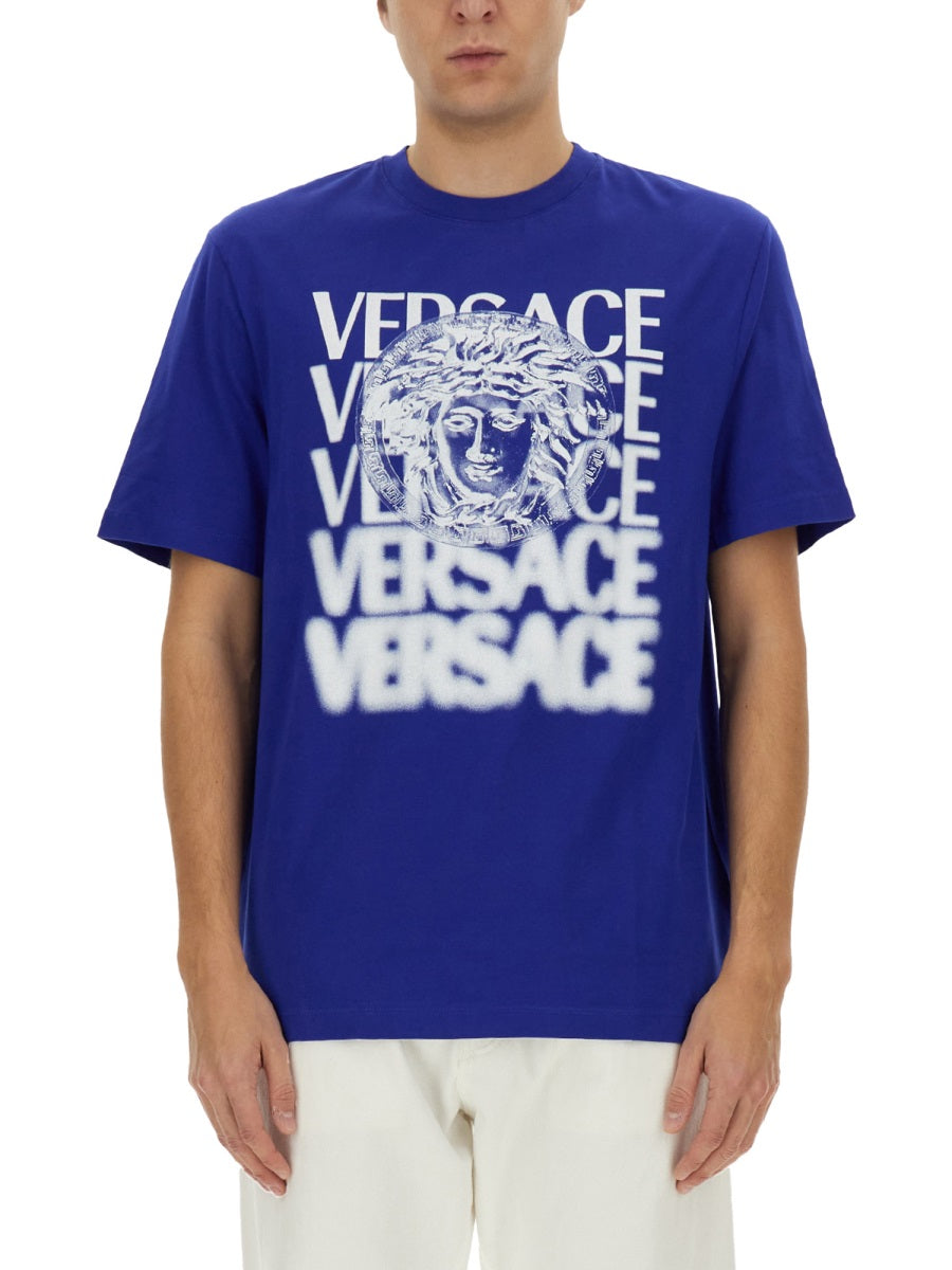 Versace T shirt - Blu | Wanan Luxury