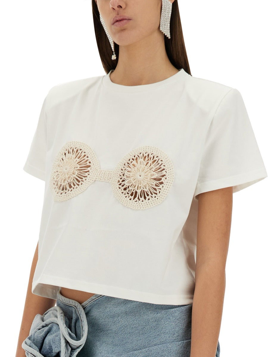 Magda Butrym T shirt - Bianco | Wanan Luxury