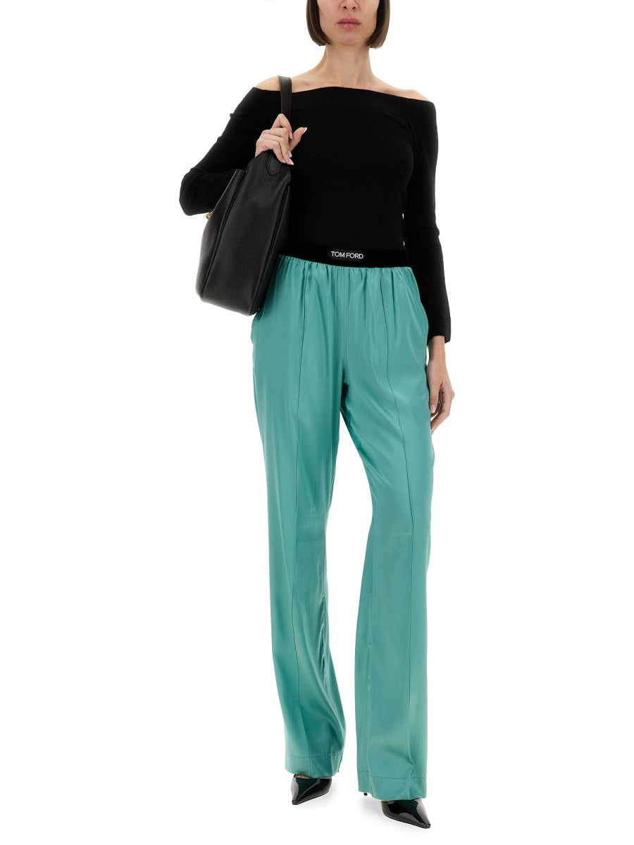 Tom Ford Pantaloni - Verde | Wanan Luxury