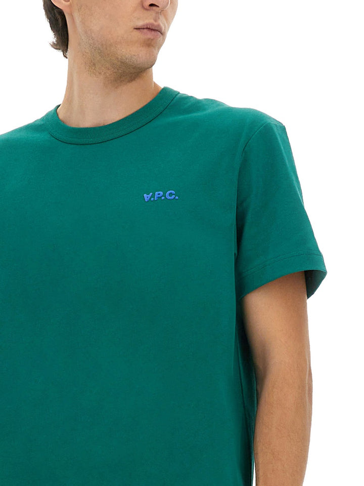 A.P.C. T shirt - Verde | Wanan Luxury