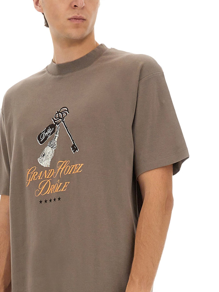 Drôle De Monsieur T shirt - Grigio | Wanan Luxury