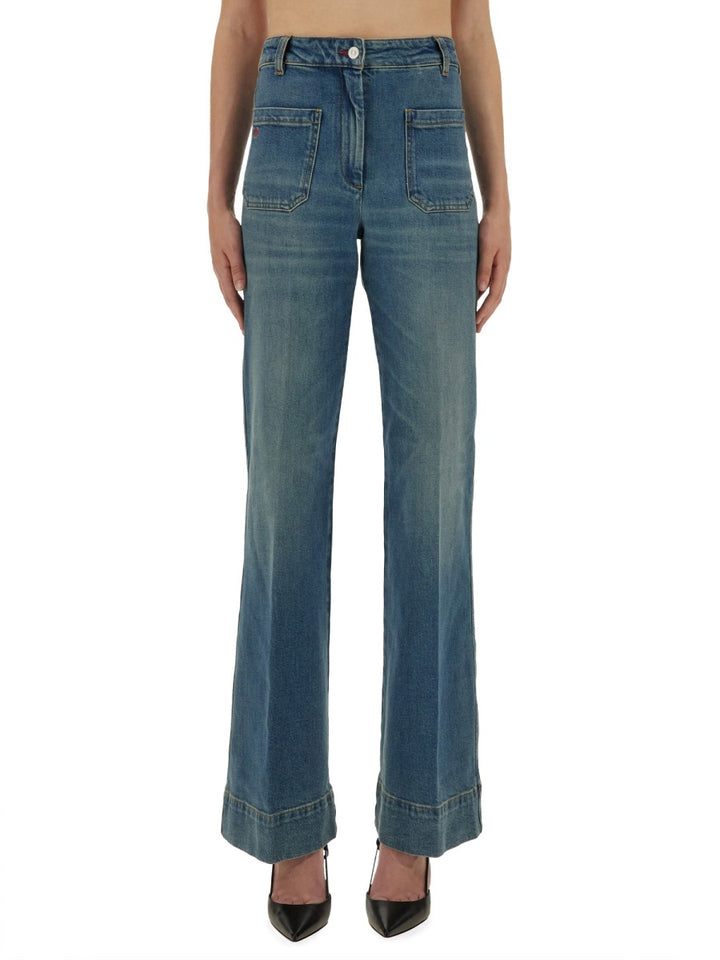 Victoria Beckham Jeans - Blu | Wanan Luxury