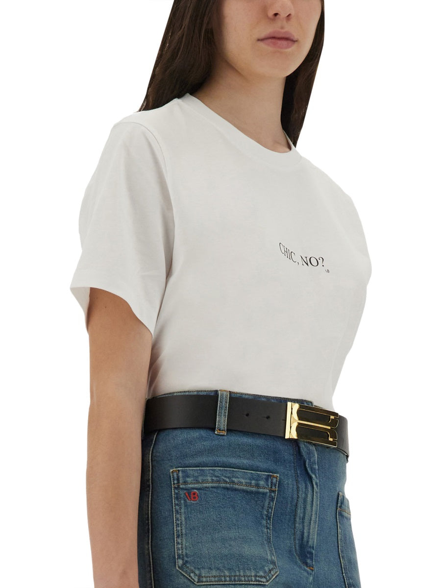 Victoria Beckham T shirt - Bianco | Wanan Luxury