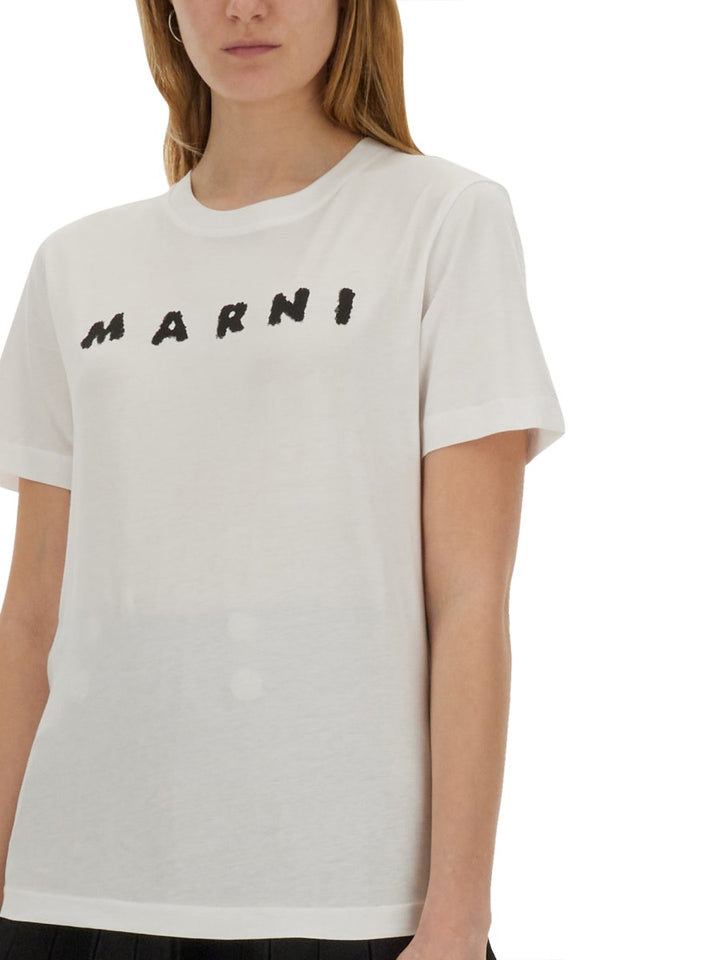 Marni T shirt - Bianco | Wanan Luxury