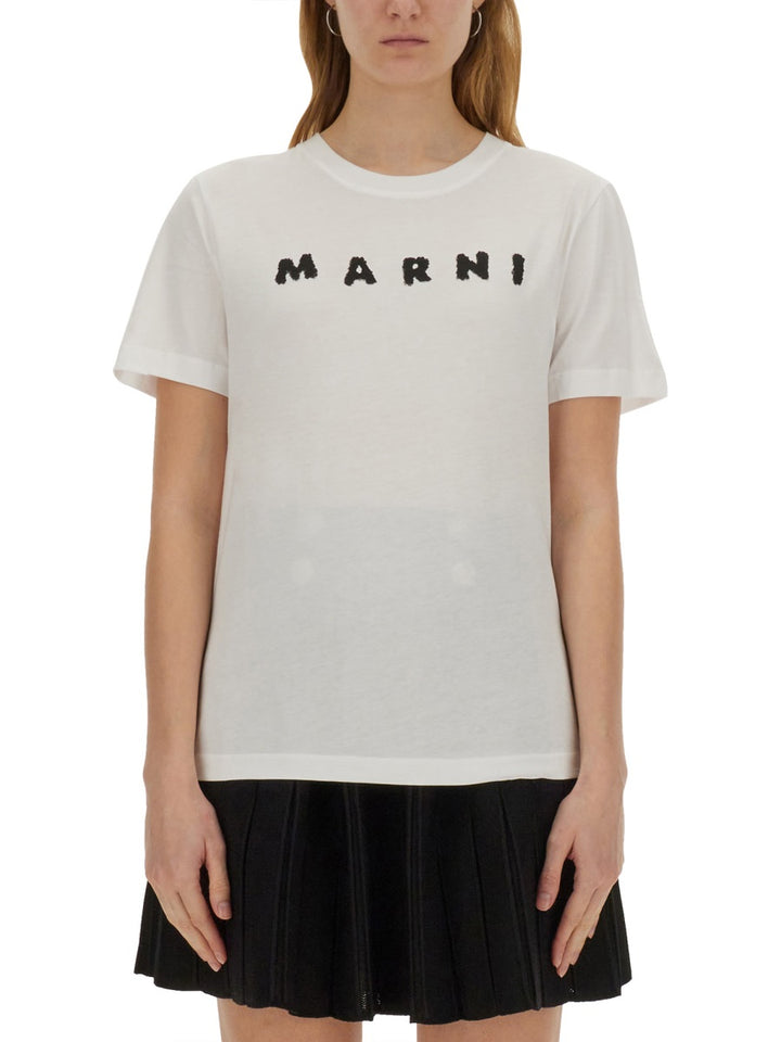 Marni T shirt - Bianco | Wanan Luxury