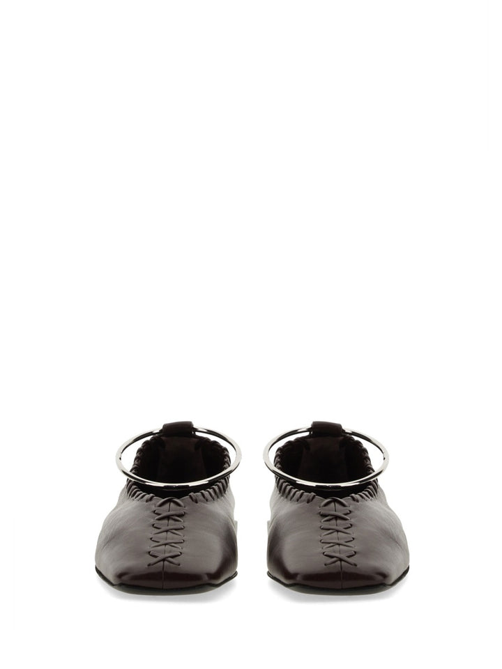 Jil Sander Scarpe Basse - Bordeaux | Wanan Luxury