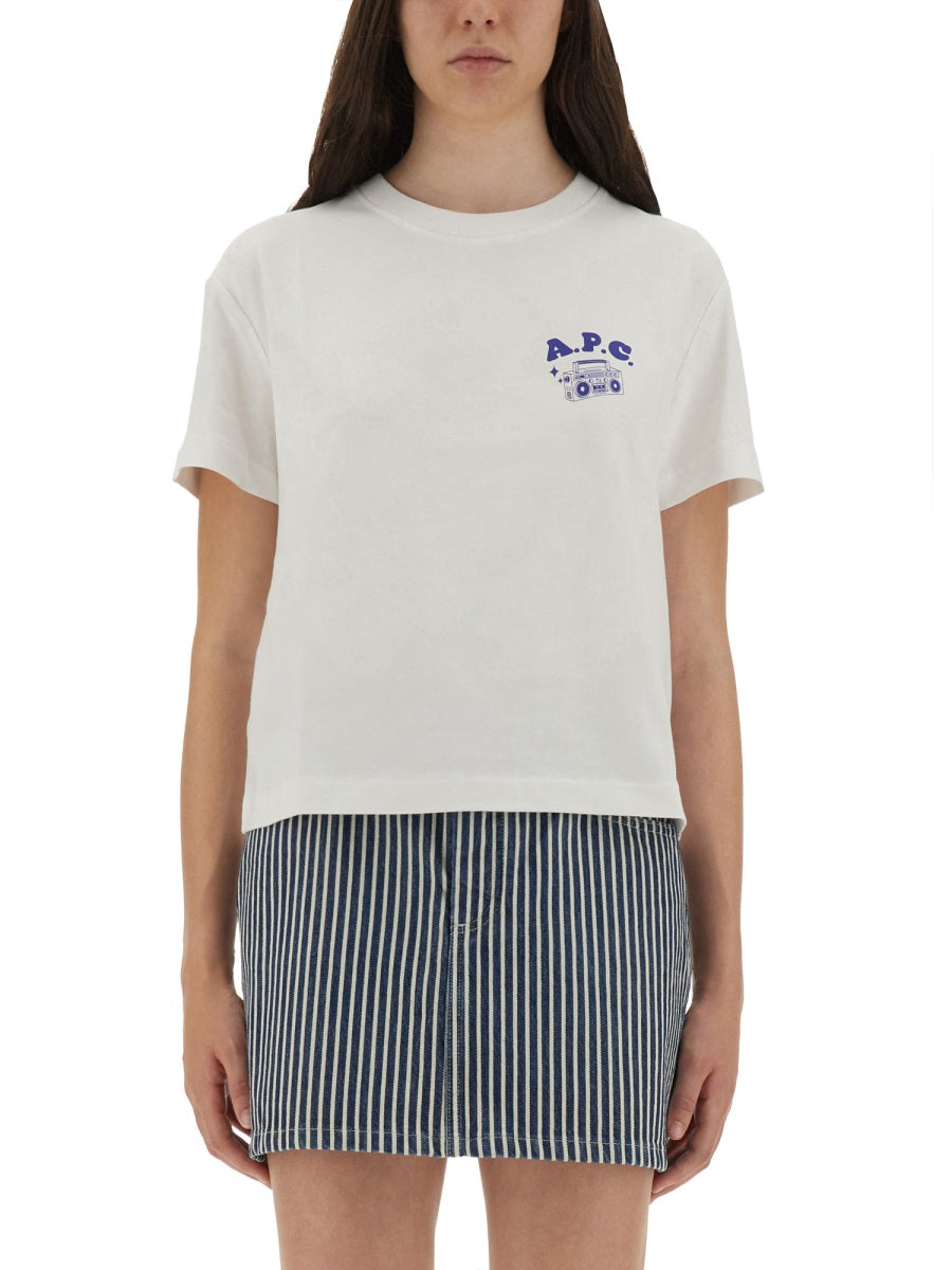 A.P.C. T shirt - Bianco | Wanan Luxury