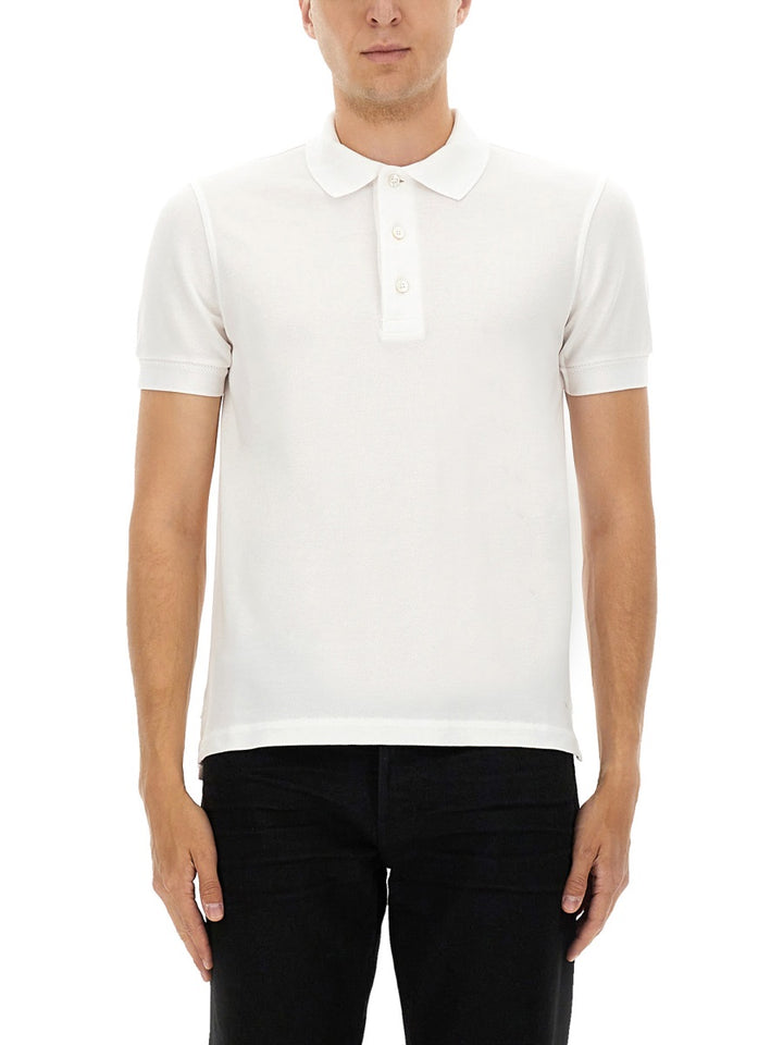 Tom Ford Polo - Bianco | Wanan Luxury