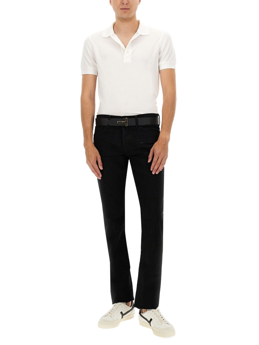 Tom Ford Polo - Bianco | Wanan Luxury