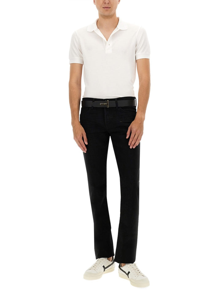 Tom Ford Polo - Bianco | Wanan Luxury
