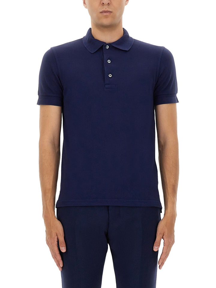Tom Ford Polo - Blu | Wanan Luxury