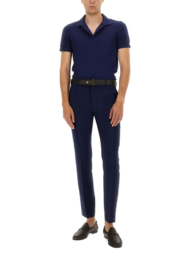 Tom Ford Polo - Blu | Wanan Luxury