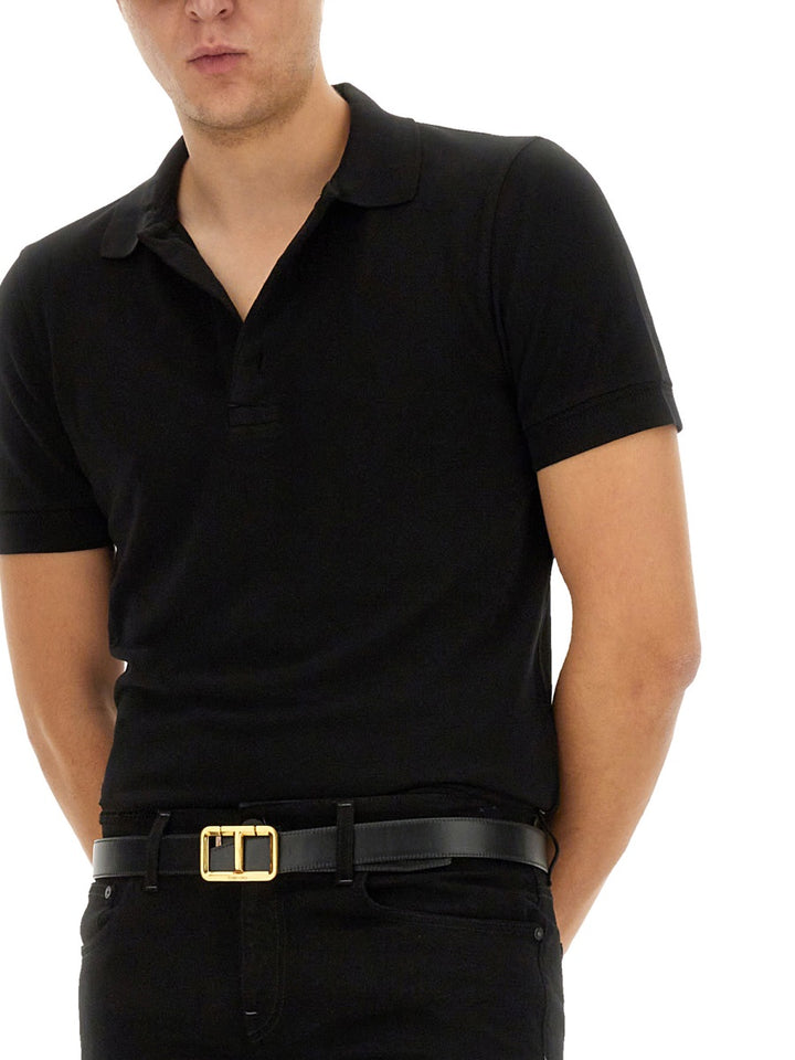 Tom Ford Polo - Nero | Wanan Luxury