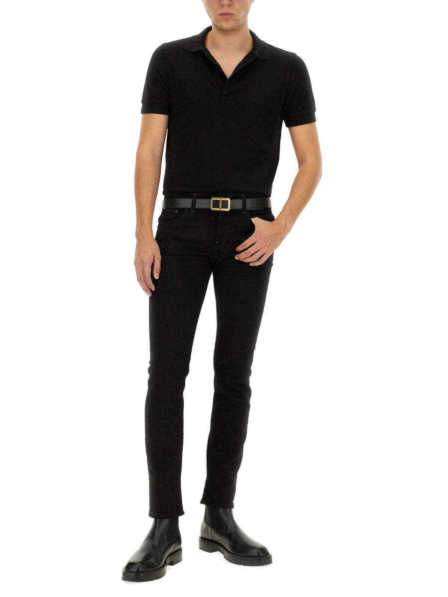Tom Ford Polo - Nero | Wanan Luxury