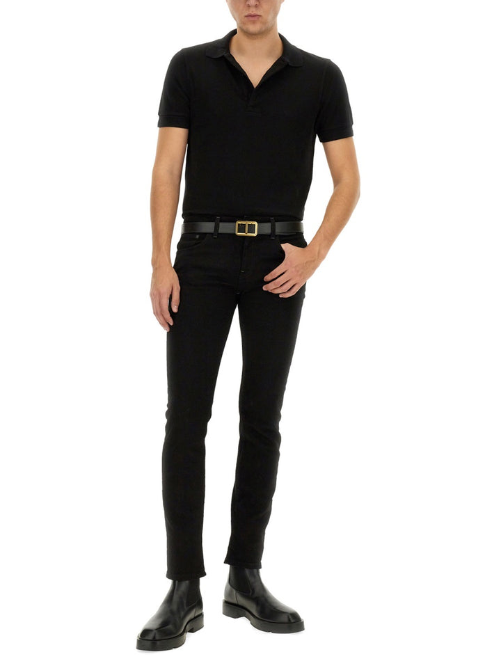 Tom Ford Polo - Nero | Wanan Luxury