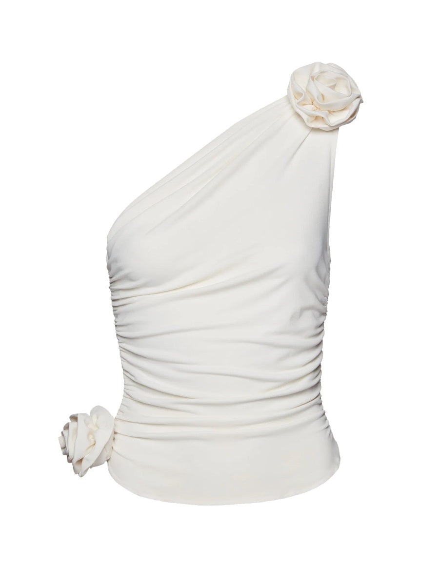 Magda Butrym Top - Bianco | Wanan Luxury