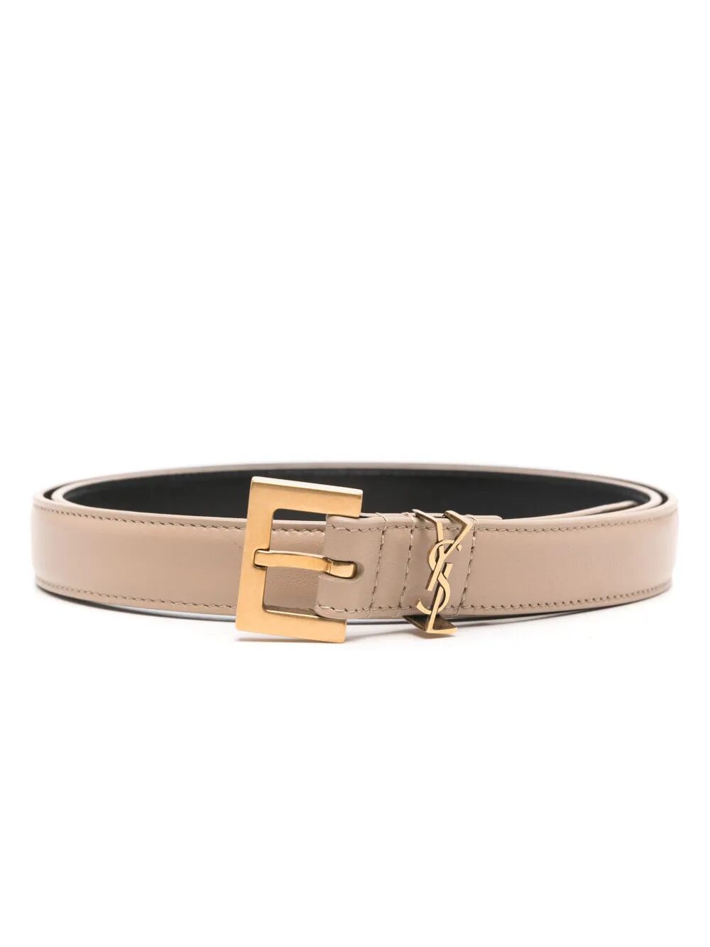 Saint Laurent Paris Cinture - Nude & Neutrals | e541811aef714fb3c5be4d6f3f34b85659155a58