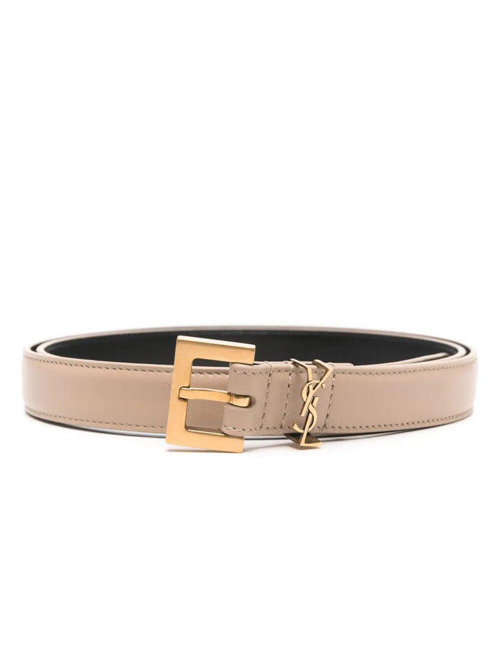 Saint Laurent Paris Cinture - Nude & Neutrals | e541811aef714fb3c5be4d6f3f34b85659155a58