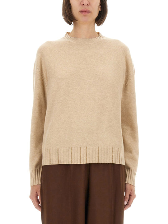 Wool, Silk And Cashmere Sweater