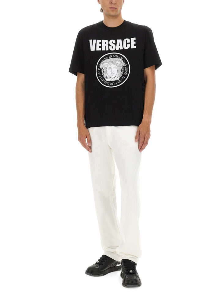 Versace T shirt - Nero | Wanan Luxury