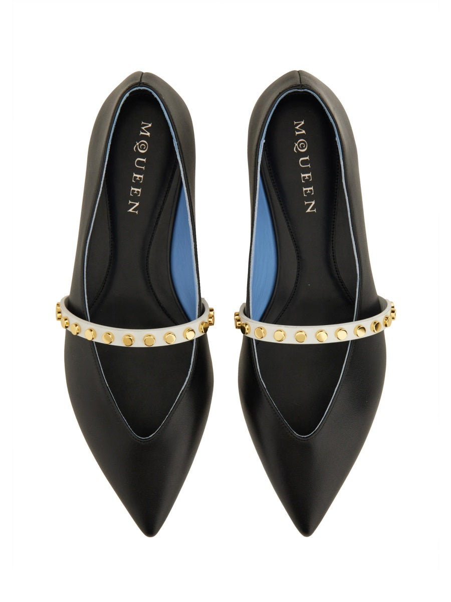 Alexander McQueen Scarpe Basse - Nero | Wanan Luxury