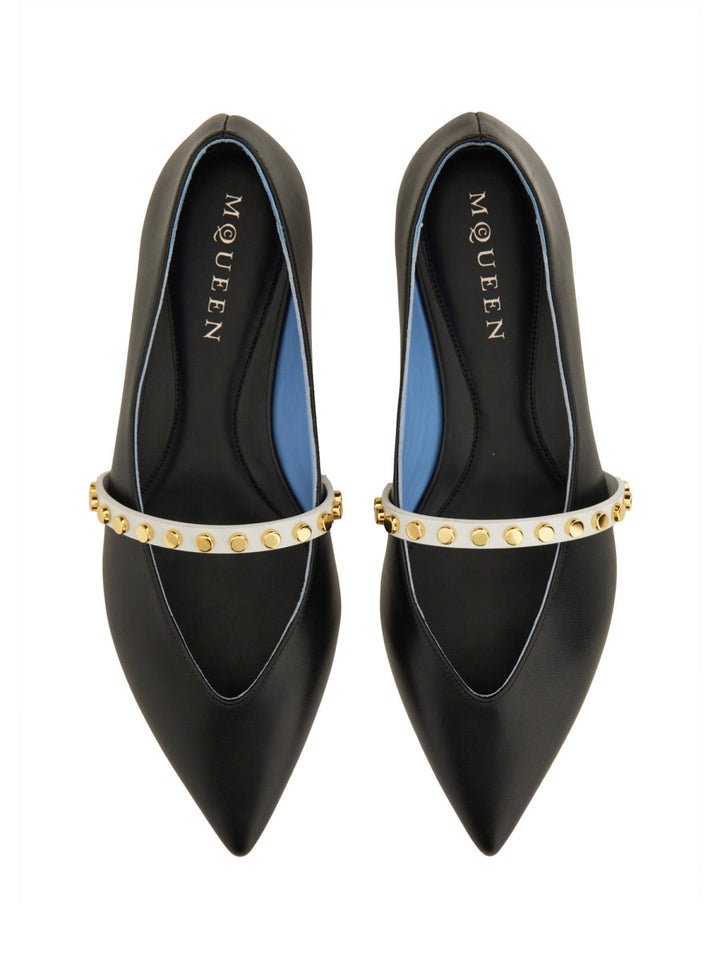 Alexander McQueen Scarpe Basse - Nero | Wanan Luxury