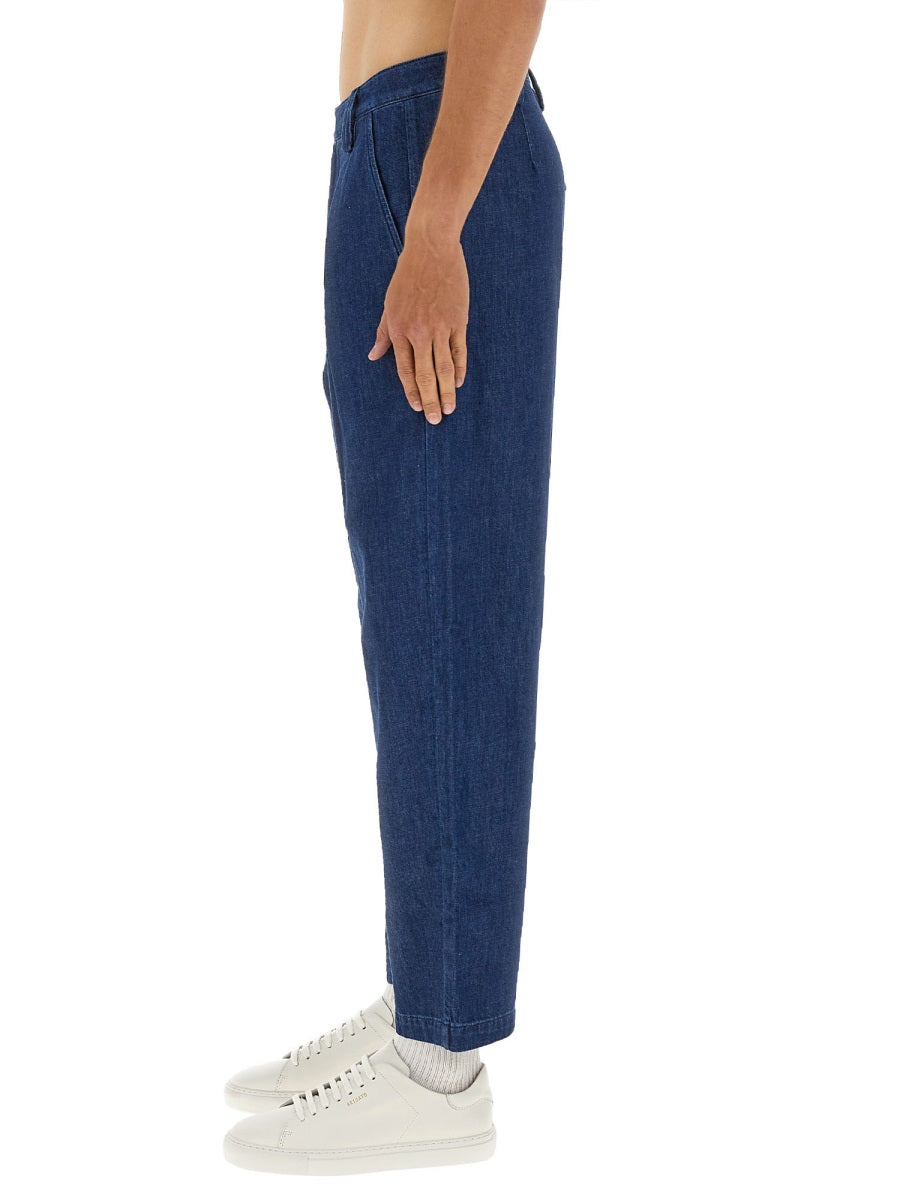 A.P.C. Pantaloni - Blu | Wanan Luxury