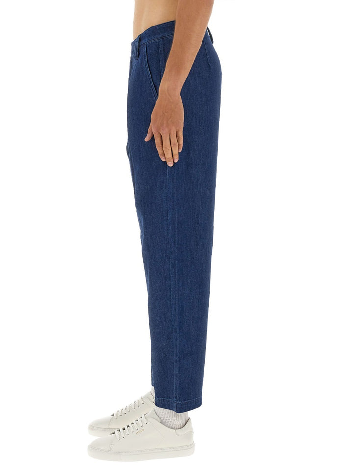 A.P.C. Pantaloni - Blu | Wanan Luxury