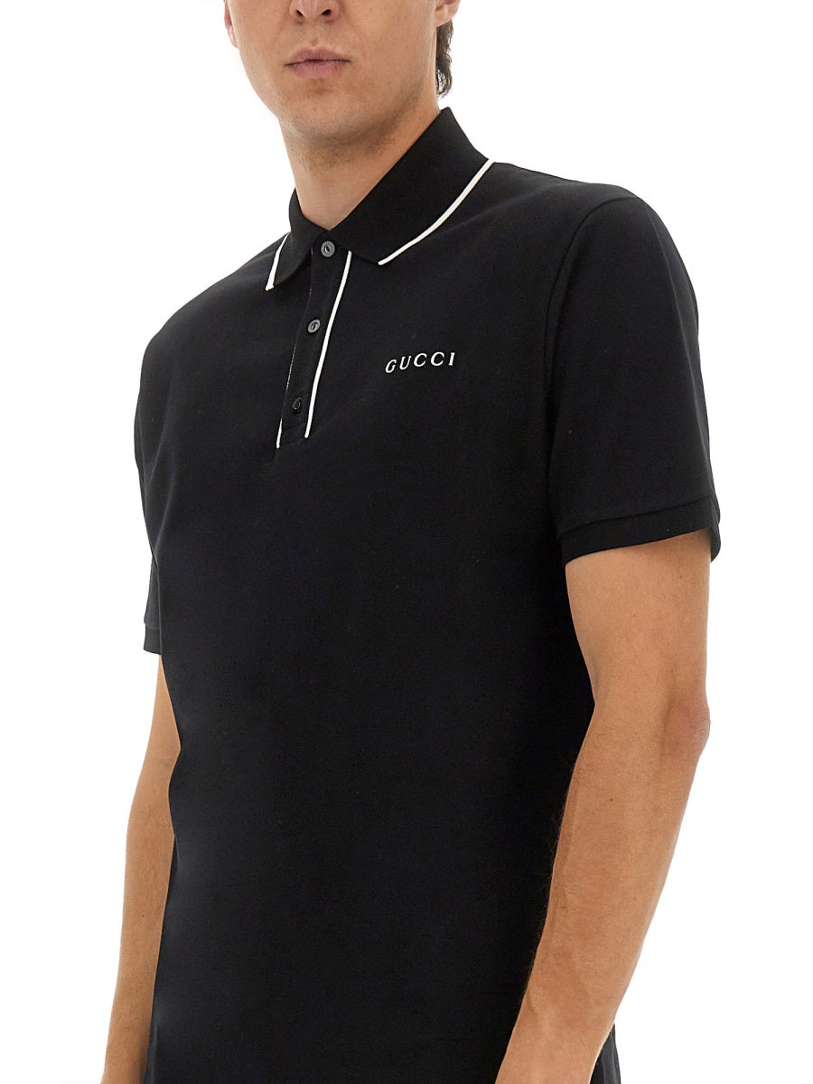 Gucci Polo - Nero | Wanan Luxury