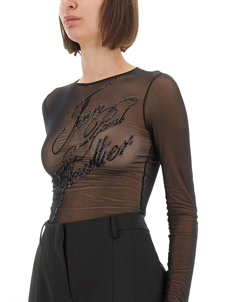 Jean Paul Gaultier Top - Nero | Wanan Luxury