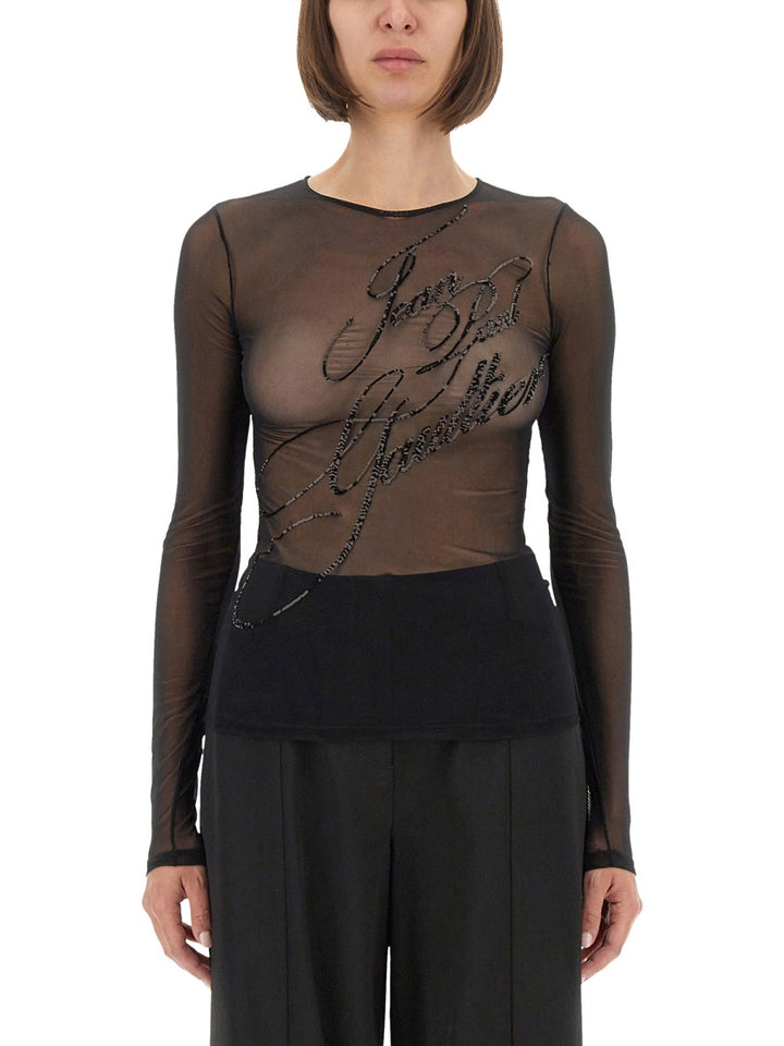 Jean Paul Gaultier Top - Nero | Wanan Luxury