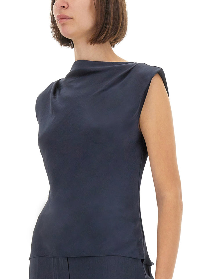 Theory Top - Blu | Wanan Luxury