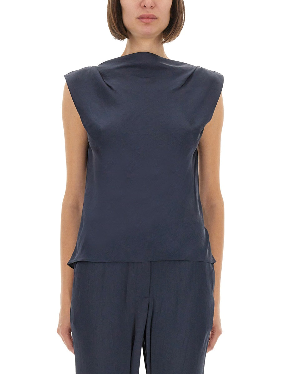 Theory Top - Blu | Wanan Luxury