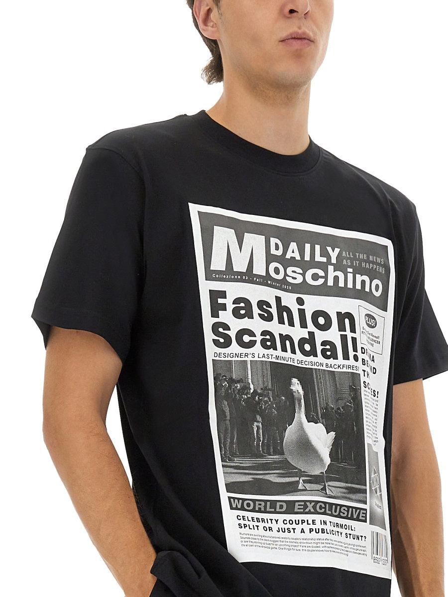 Moschino T shirt - Nero | Wanan Luxury