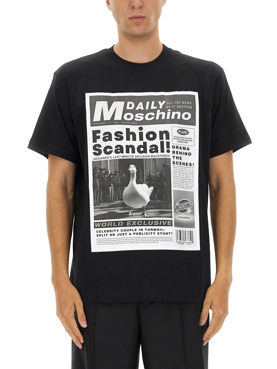 Moschino T shirt - Nero | Wanan Luxury