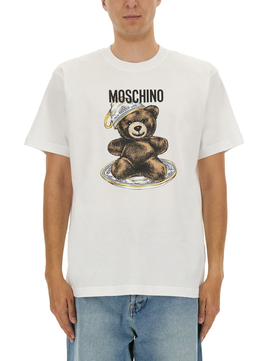 Moschino T shirt - Bianco | Wanan Luxury