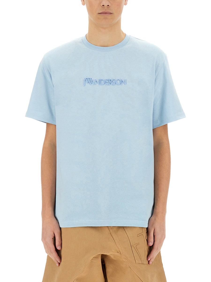 JW Anderson T shirt - Azzurro | Wanan Luxury