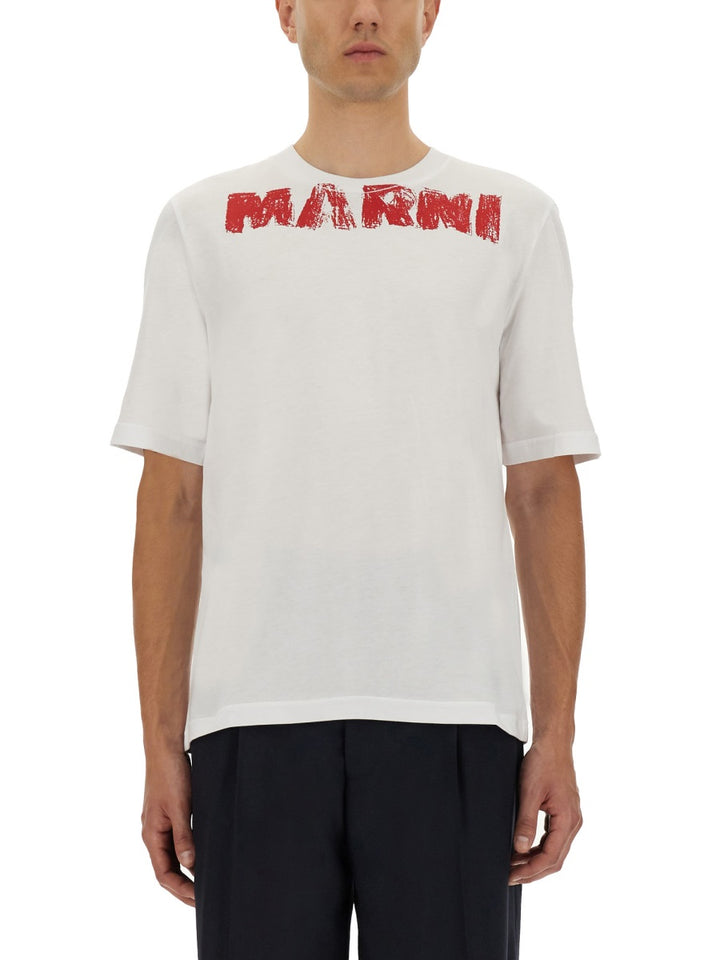 Marni T shirt - Bianco | Wanan Luxury