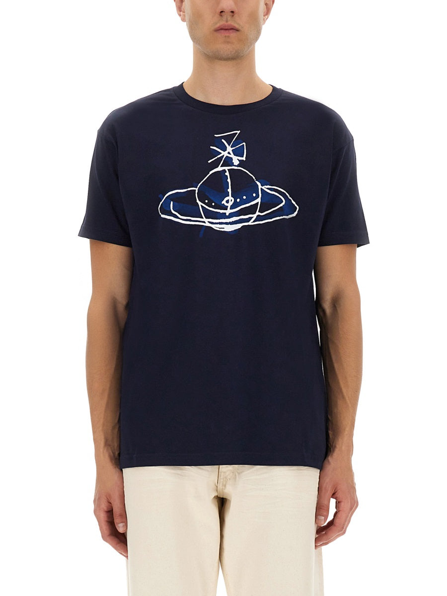 Vivienne Westwood T shirt - Blu | Wanan Luxury