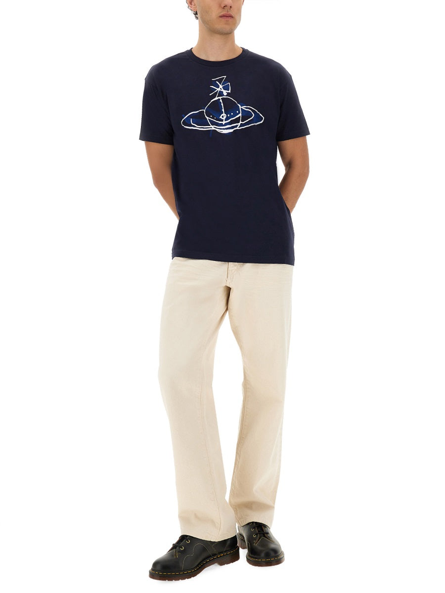 Vivienne Westwood T shirt - Blu | Wanan Luxury