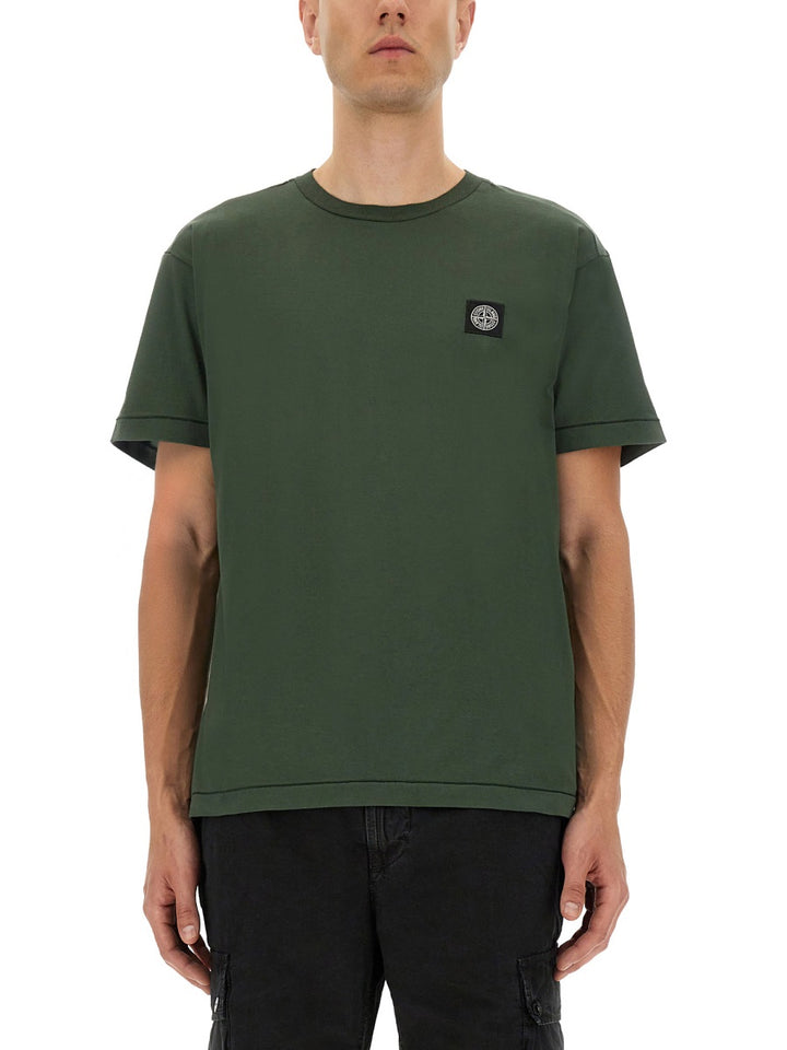 Stone Island T shirt - Verde | Wanan Luxury