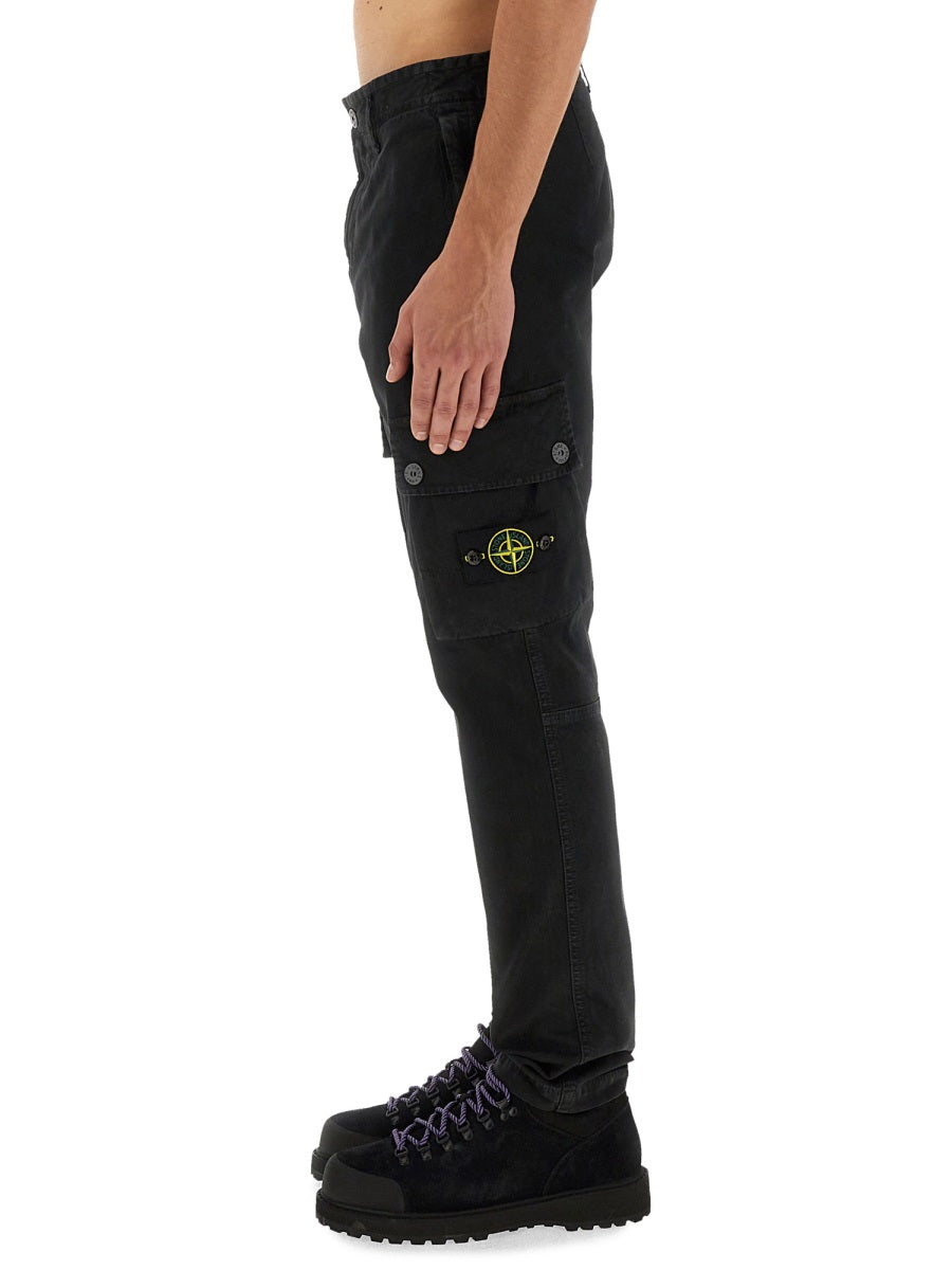 Stone Island Pantaloni - Nero | Wanan Luxury