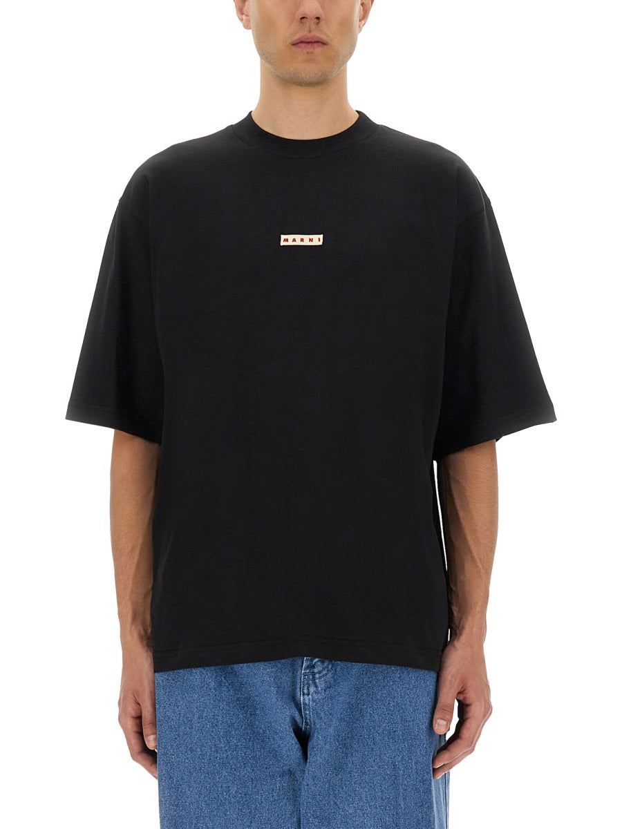 Marni T shirt - Nero | Wanan Luxury