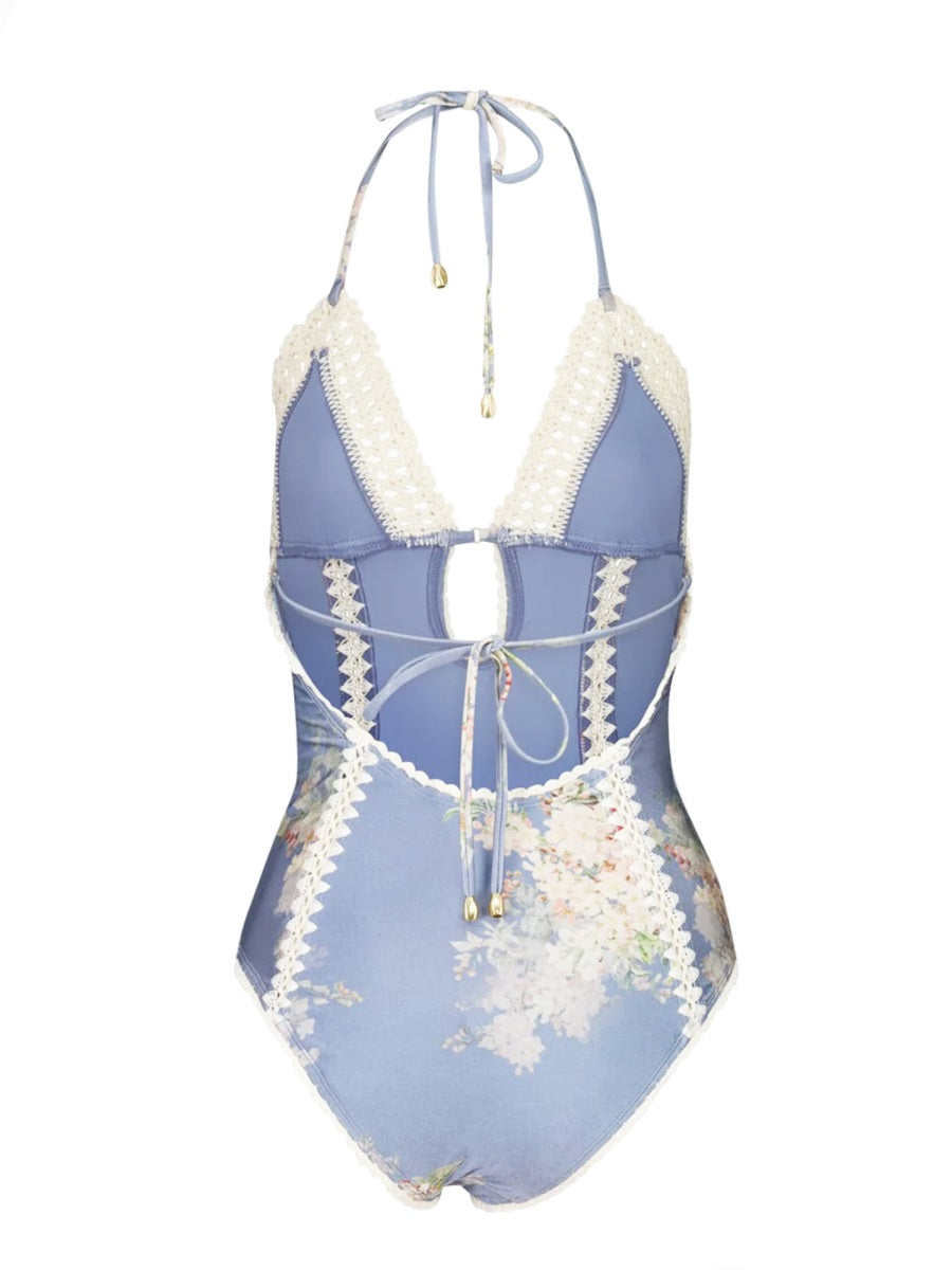 Zimmermann Costumi - Bianco, Azzurro | Wanan Luxury