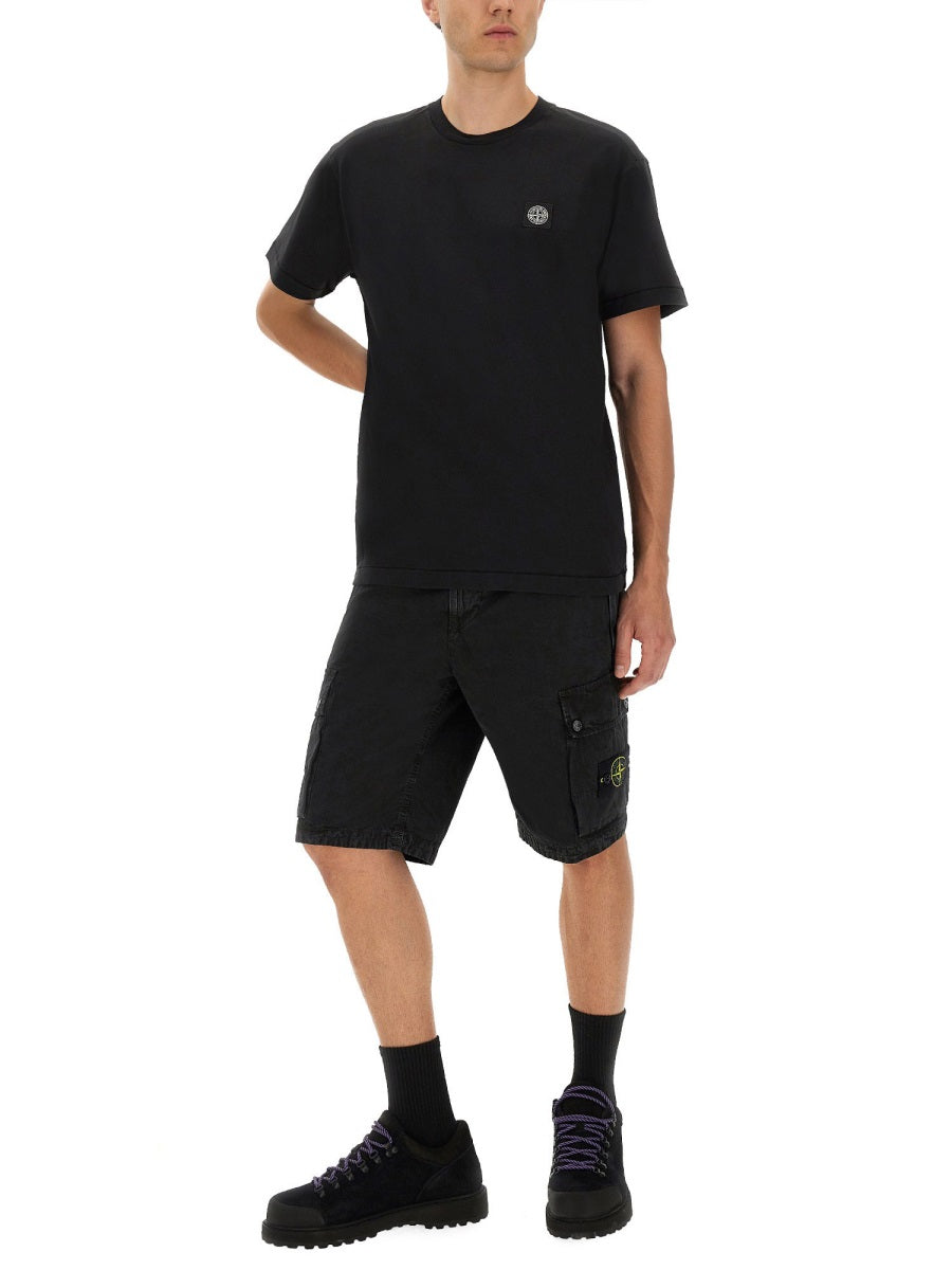 Stone Island T shirt - Nero | Wanan Luxury